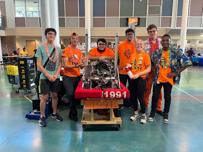 The Robotics team competed at the annual “Bash at the Beach” competition.