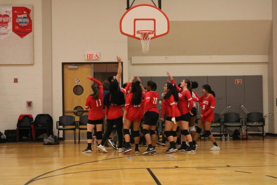 The girl’s volleyball team wraps up an amazing season.