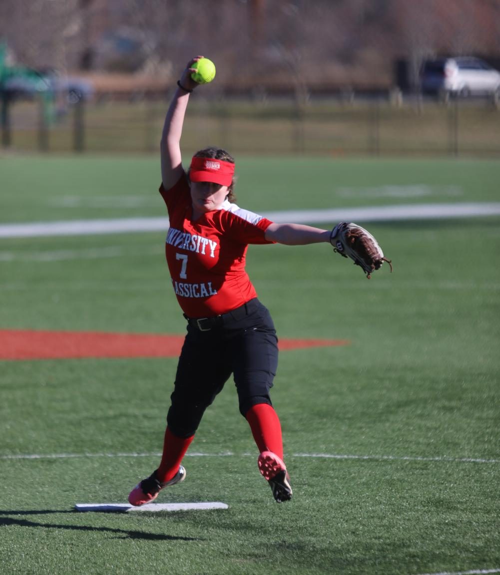 Softball team opens season on winning note – University Times