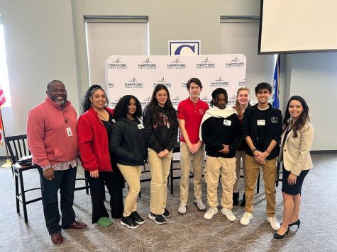 Students attend leadership circle with superintendent