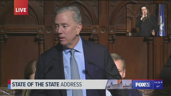 Governor Ned Lamont at State of the State Address