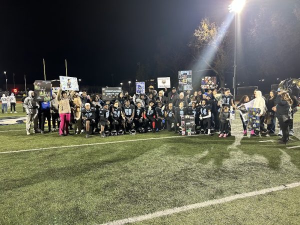 The football team pictured on Friday, November 22.