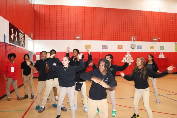 Students pictured at a workshop during last year's Diversity Day.